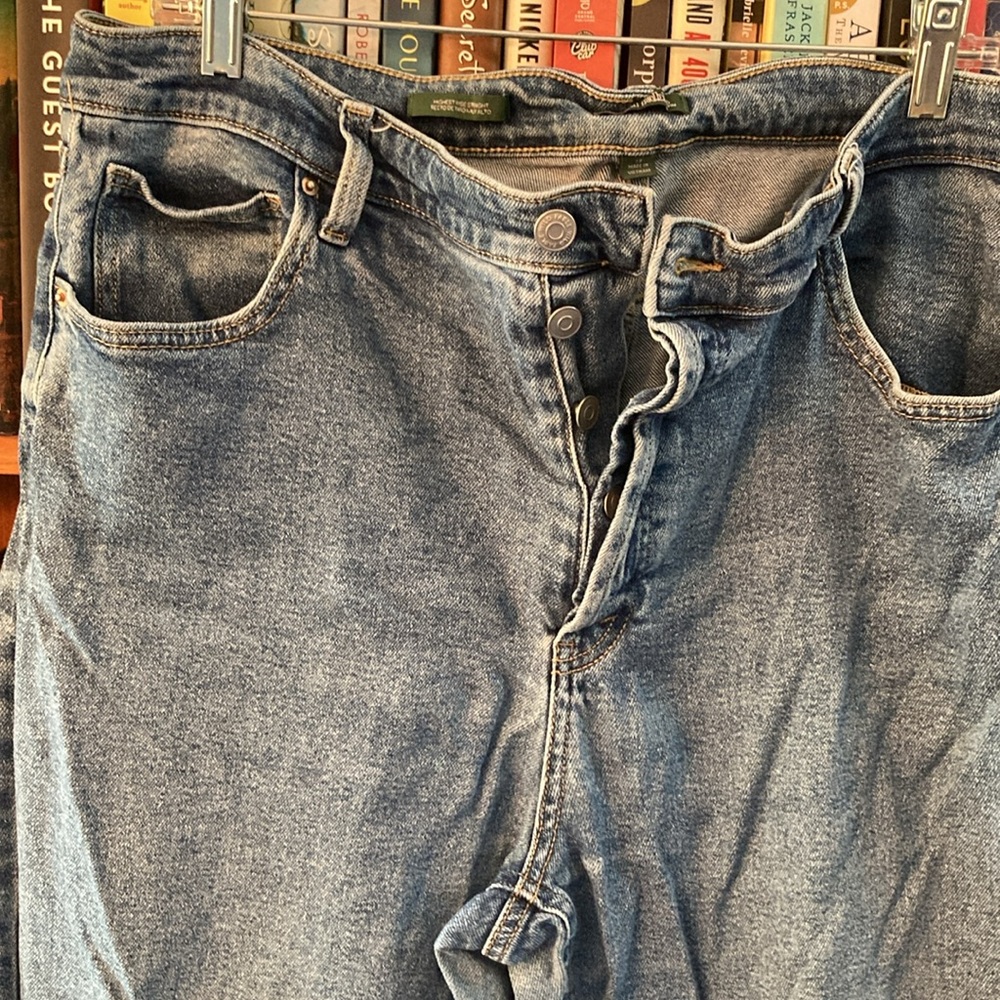 Target Wild Fable high waist button fly jeans - Picture 2 of 13